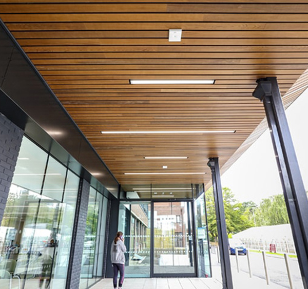 Interior & Exterior Ceilings | WoodAlt WPC Manufacturers